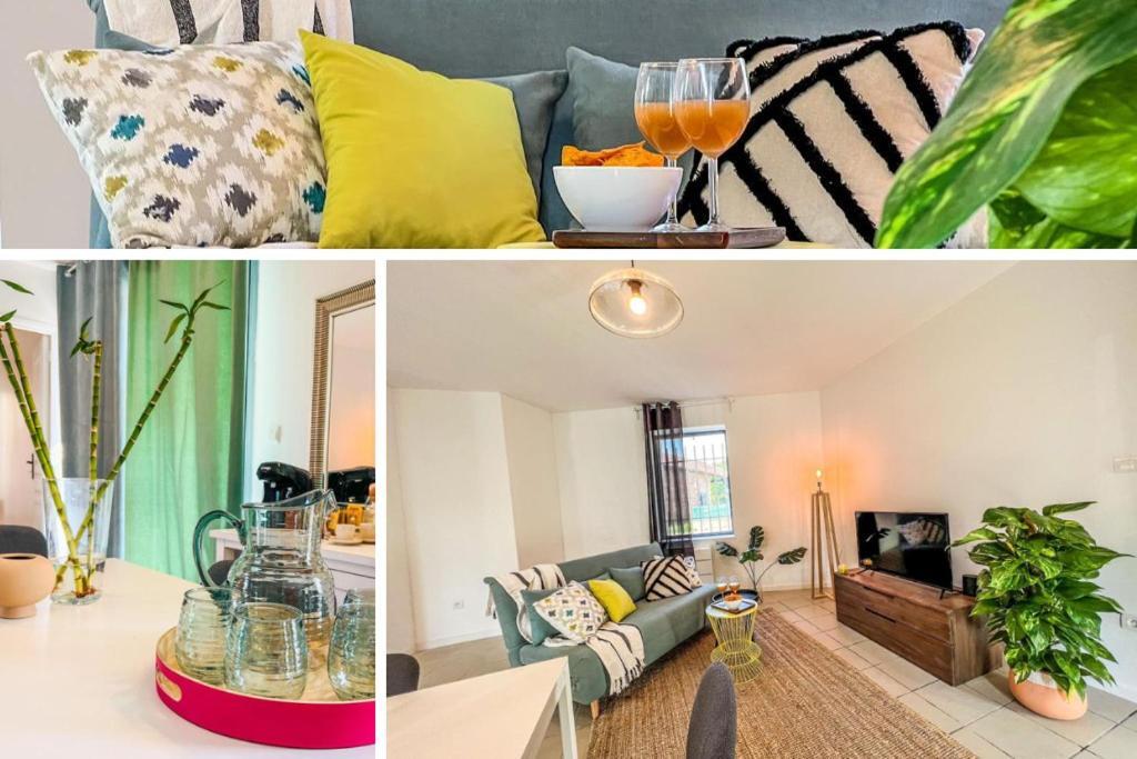 Le Gite 1 - Appartement T2 De 53M2, Ideal Pro Ou Couples, Coeur De Ville Et Proche Golfech Malause ภายนอก รูปภาพ